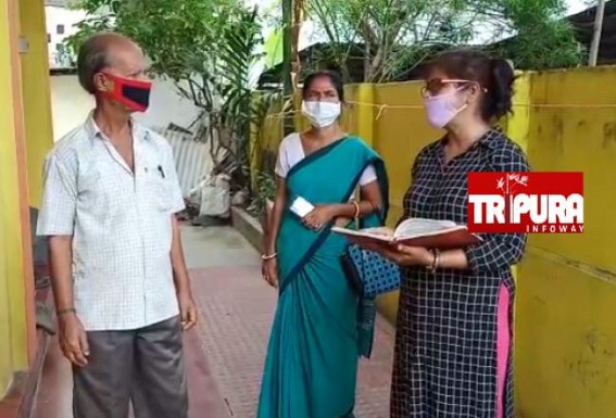 House to House Covid Survey begins in AMC area House to House Covid Survey begins in AMC area
